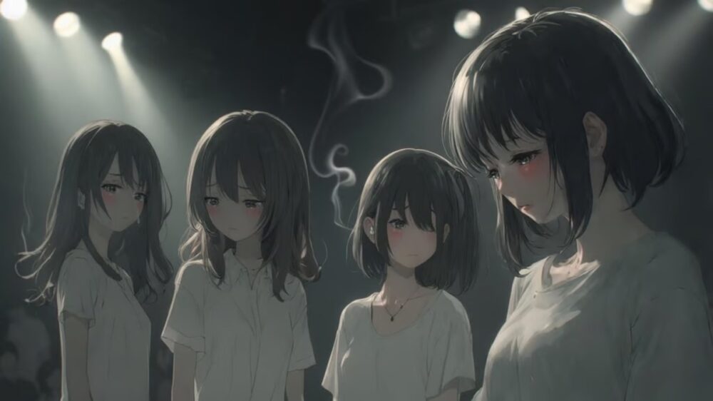 地下アイドルグループのイメージ