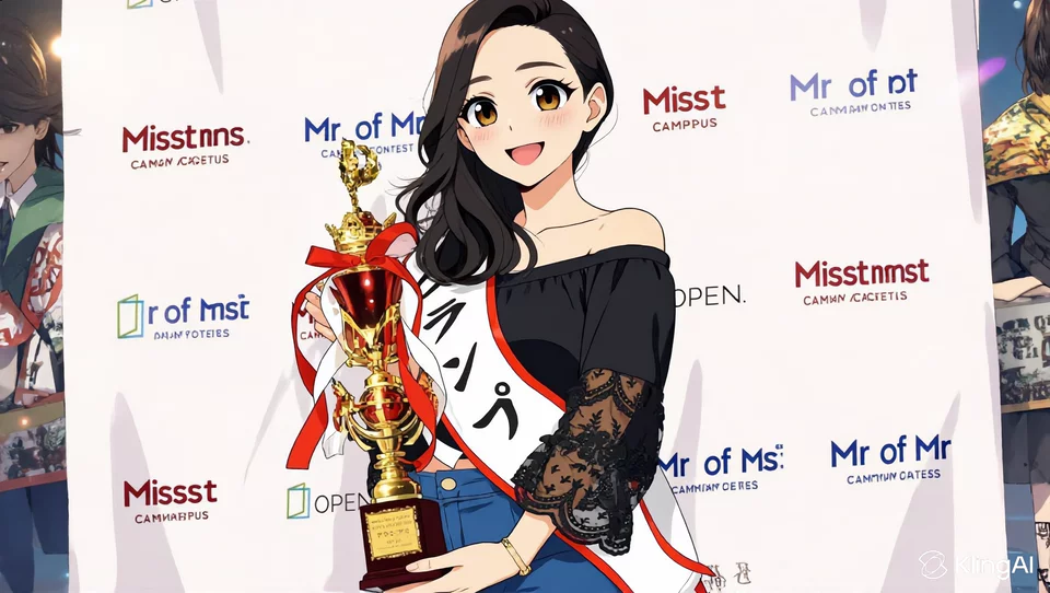 ミスコンで優勝した山賀琴子